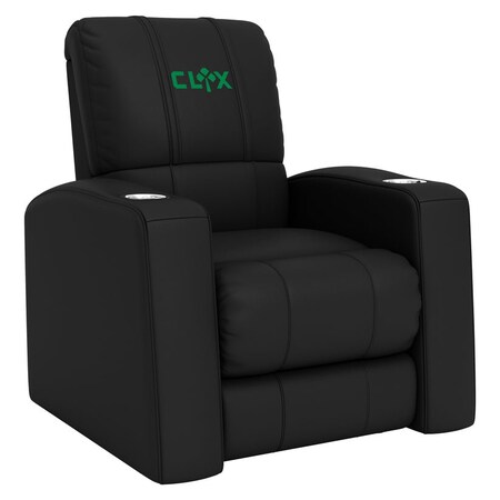 Dreamseat Home Theater Recliner with Celtics Crossover Gaming Wordmark Green XZ418301RHTCDBLK-PSNBA32111